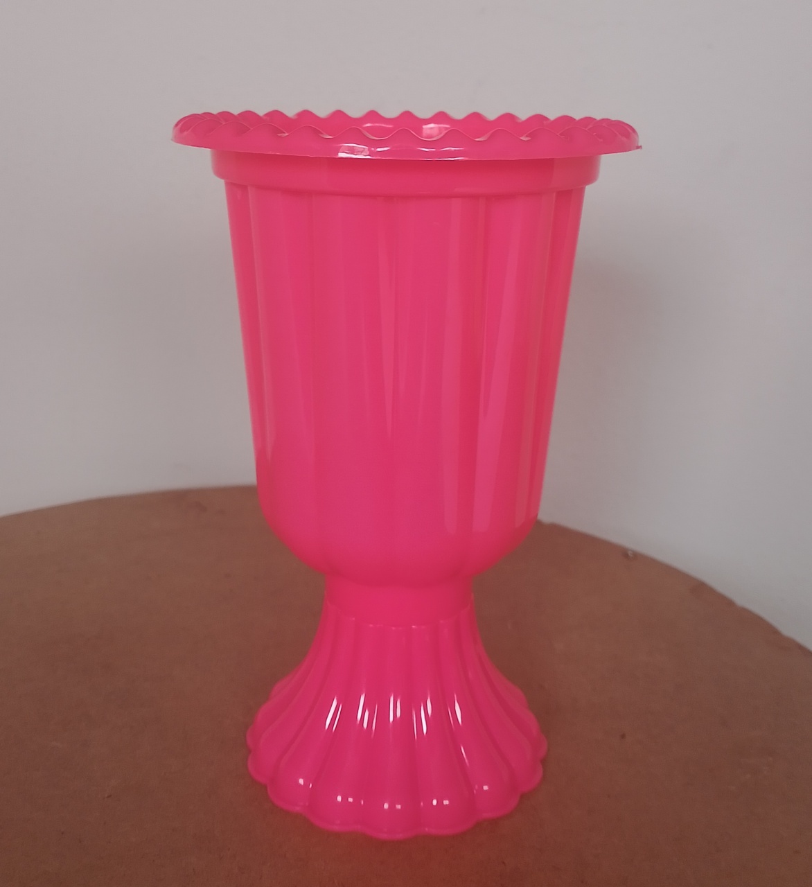 Vaso Rosa Choque Ondinha  - Lana Festas 