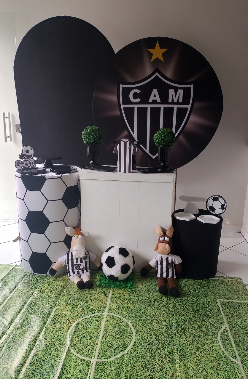 Kit Atlético Mineiro Prata - Lana Festas 