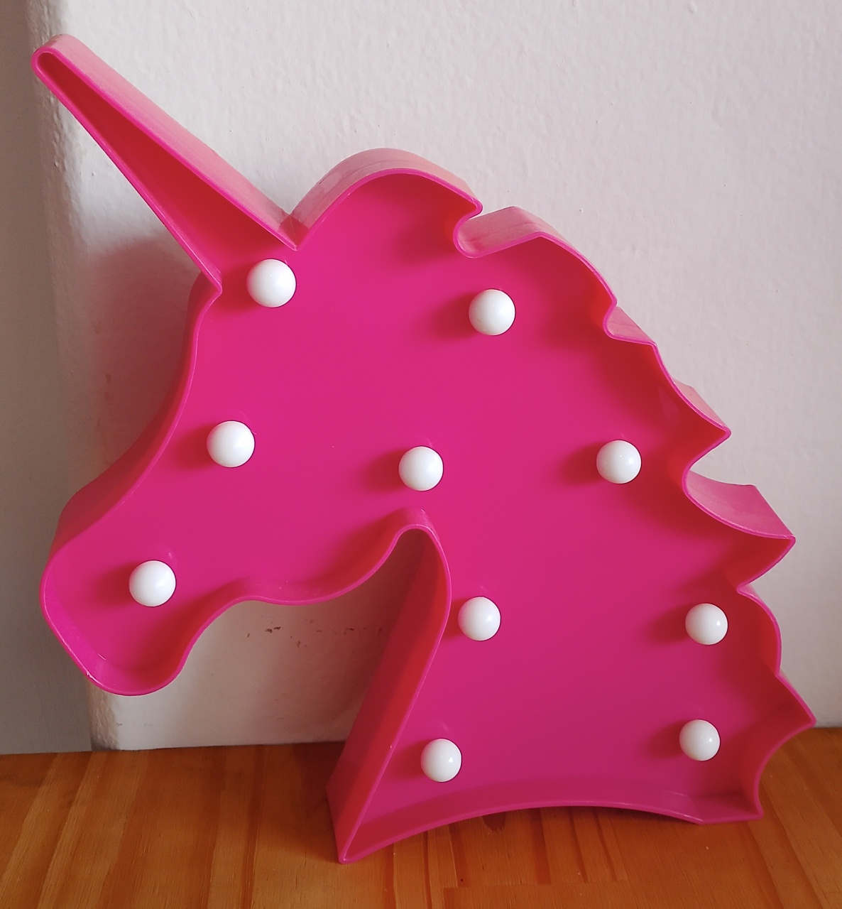 Led Cabeça de Unicórnio Rosa - Lana Festas 