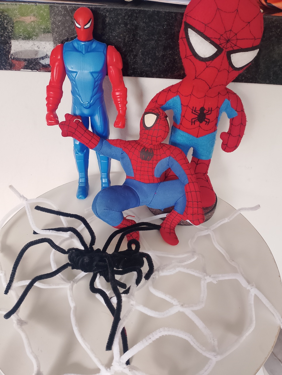 Kit Pelúcias Homem Aranha  - Lana Festas 