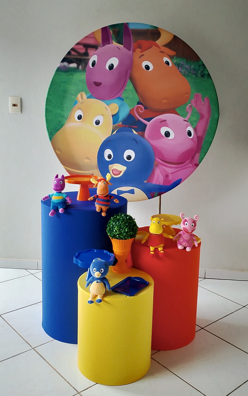 Kit Backyardigans Bronze  - Lana Festas 