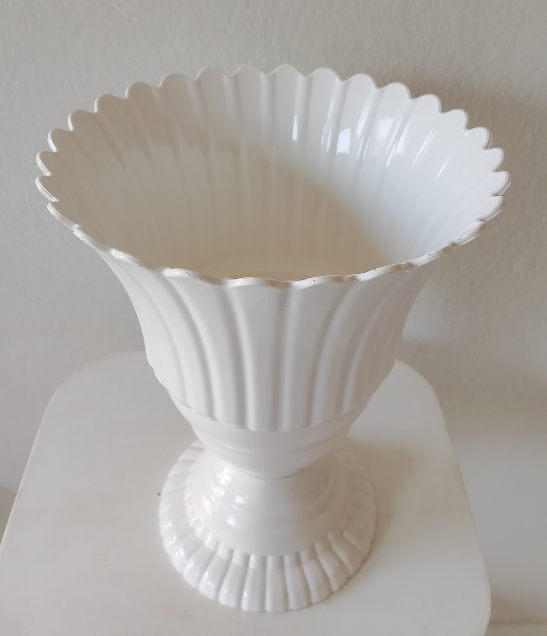 Vaso Branco N° 8 - Lana Festas 