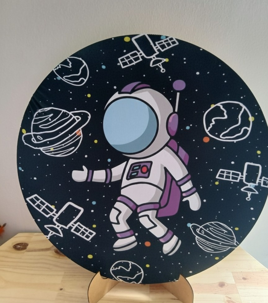 Capa Mini Painel Astronauta  - Lana Festas 
