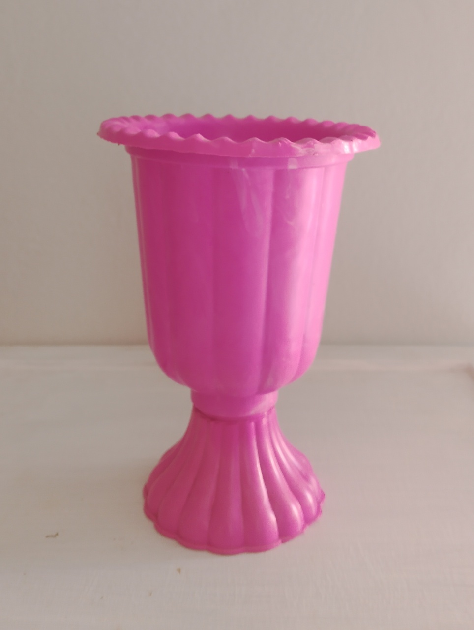 Vaso Rosa Ondinha 3 - Lana Festas 