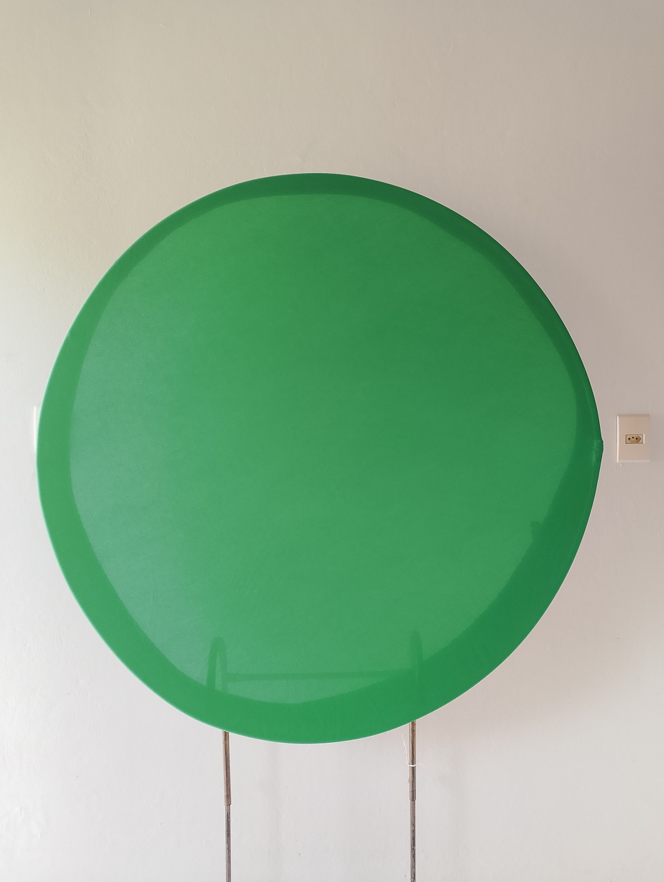 Capa Painel Redondo Verde Claro - Lana Festas 