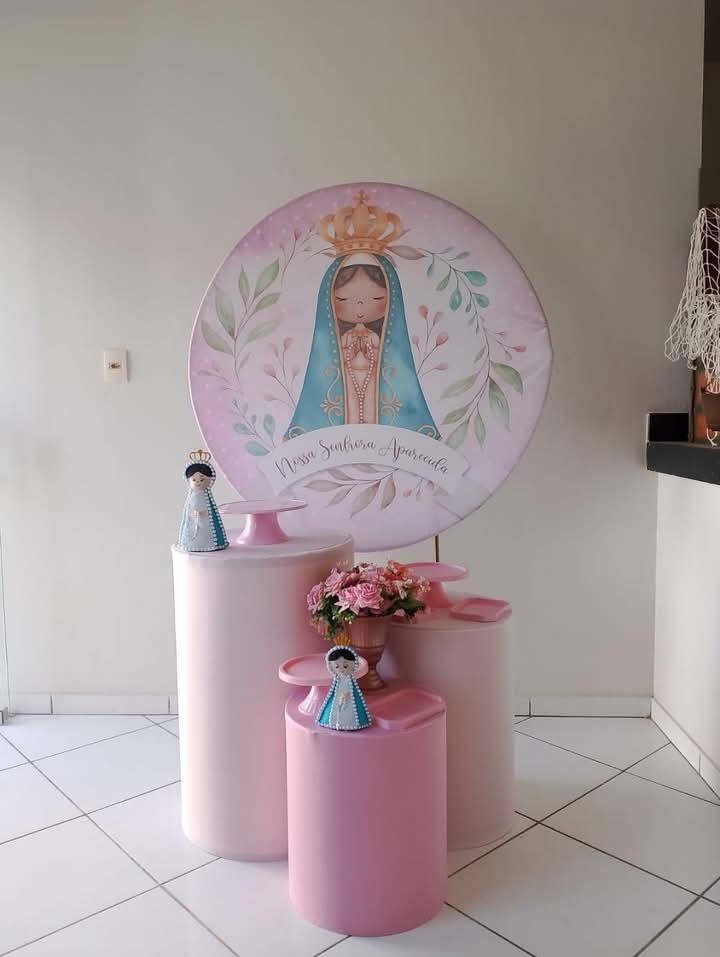 Kit N. Sra. Aparecida Bronze - Lana Festas 