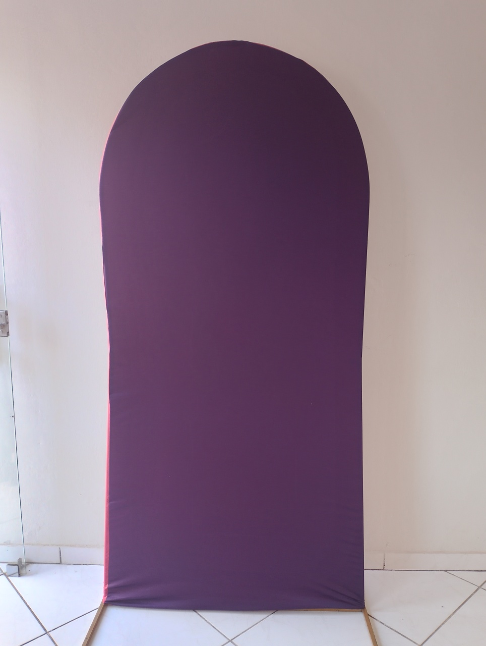 Capa Painel Romano Roxo - Lana Festas 