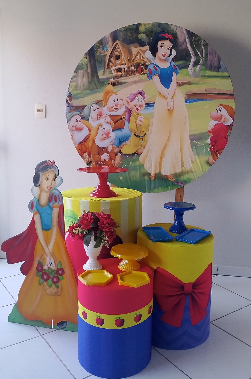 Kit Branca de Neve Bronze 2 - Lana Festas 
