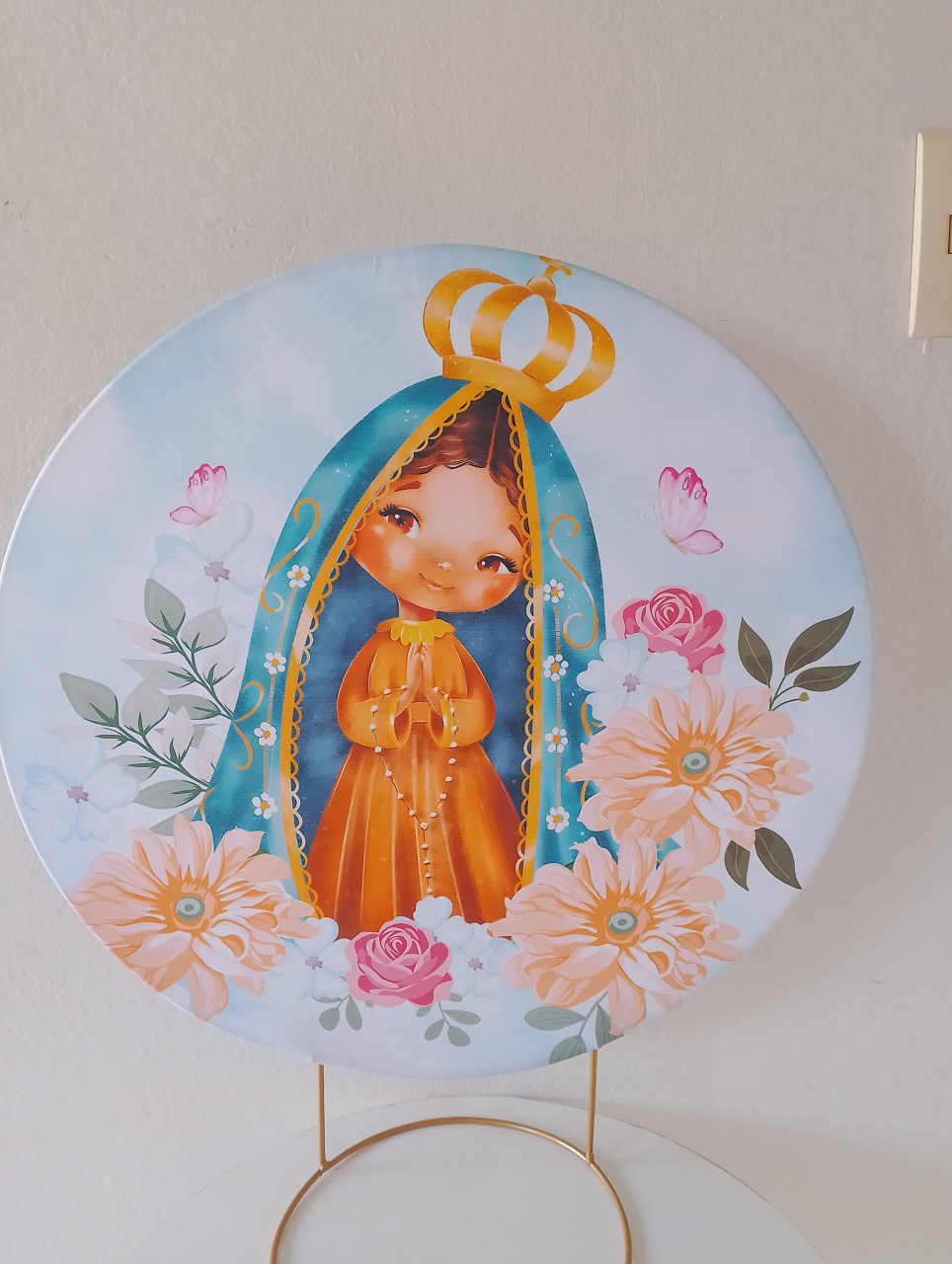 Capa Mini Painel Nossa Senhora Aparecida - Lana Festas 