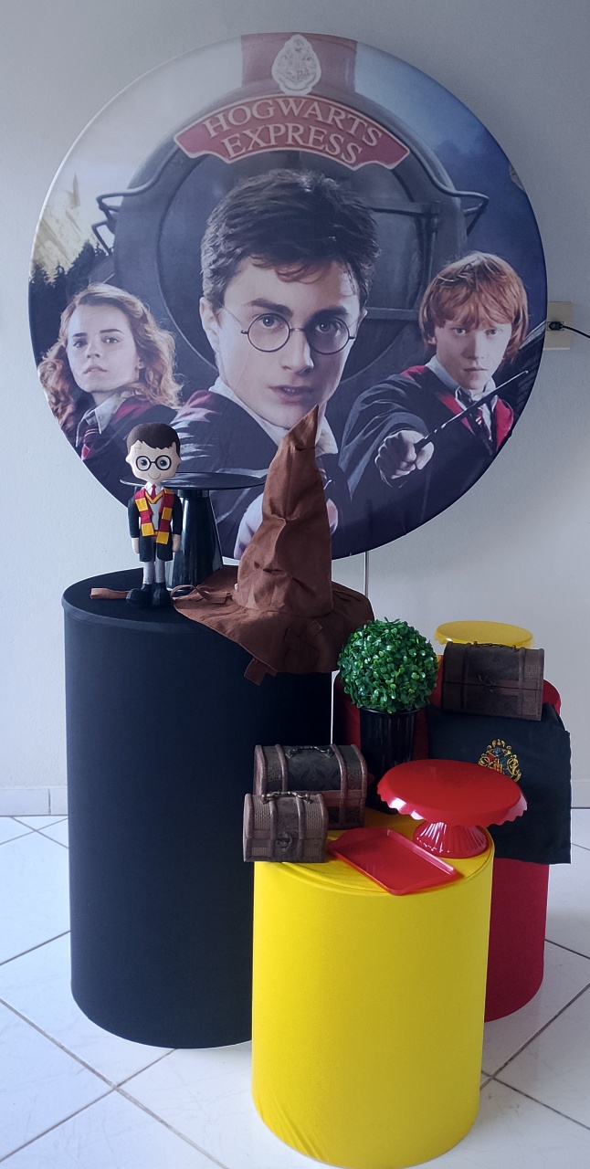 Kit Harry Potter Bronze - Lana Festas 