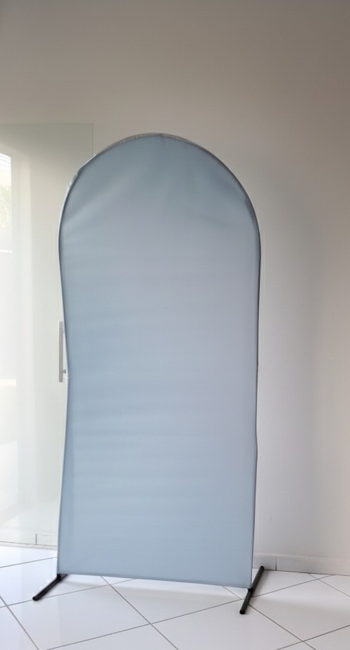 Capa Painel Romano Azul Bebê  - Lana Festas 