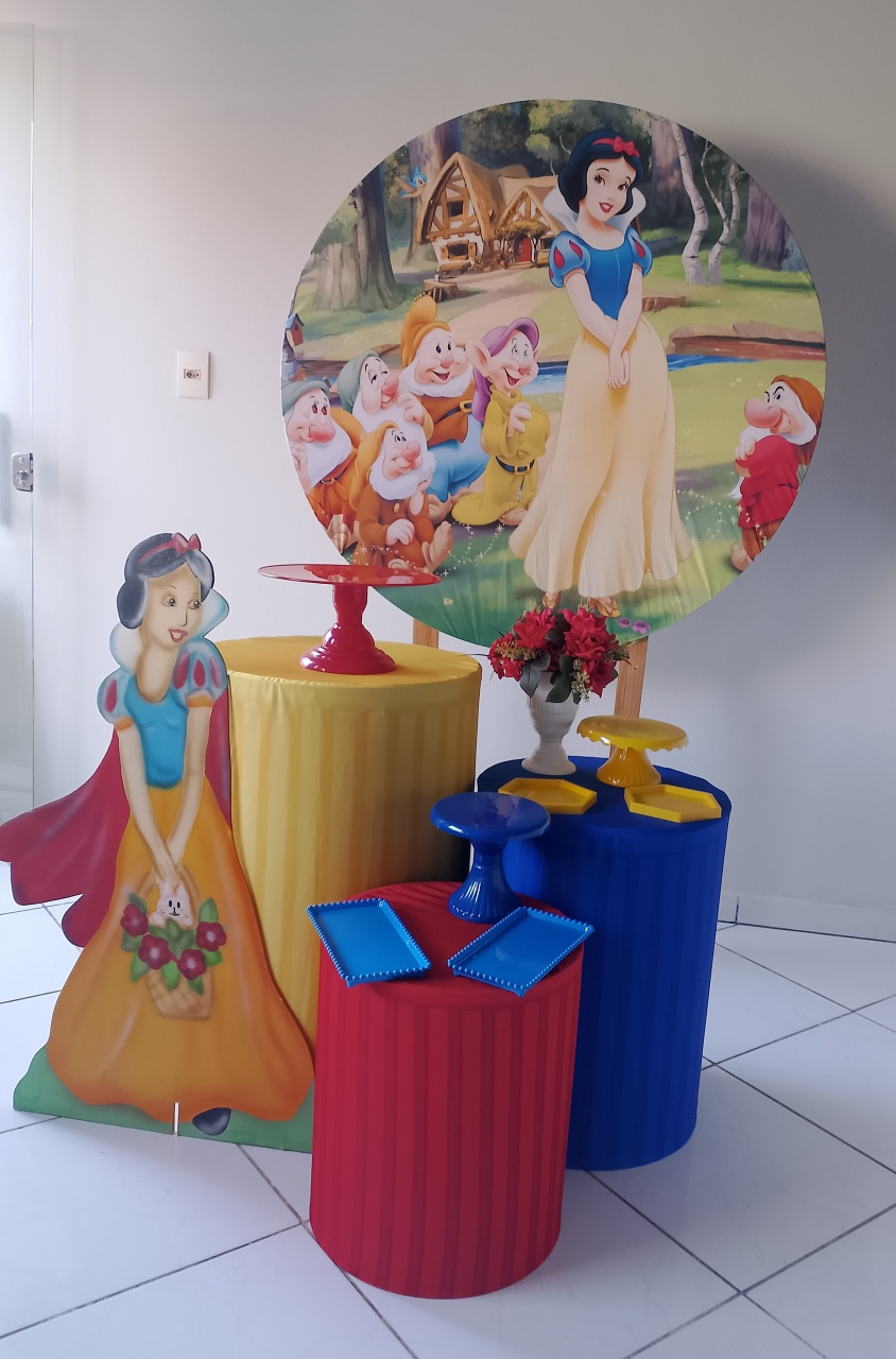 Kit Branca de Neve Bronze  - Lana Festas 