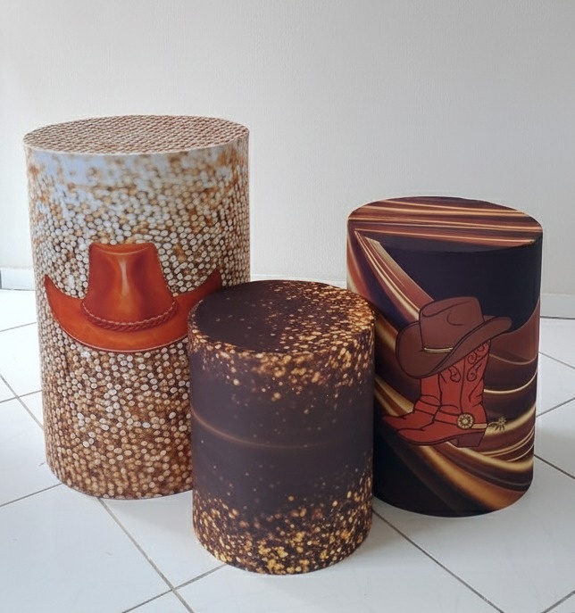 Kit Capas Cilindros Ana Castela  - Lana Festas 