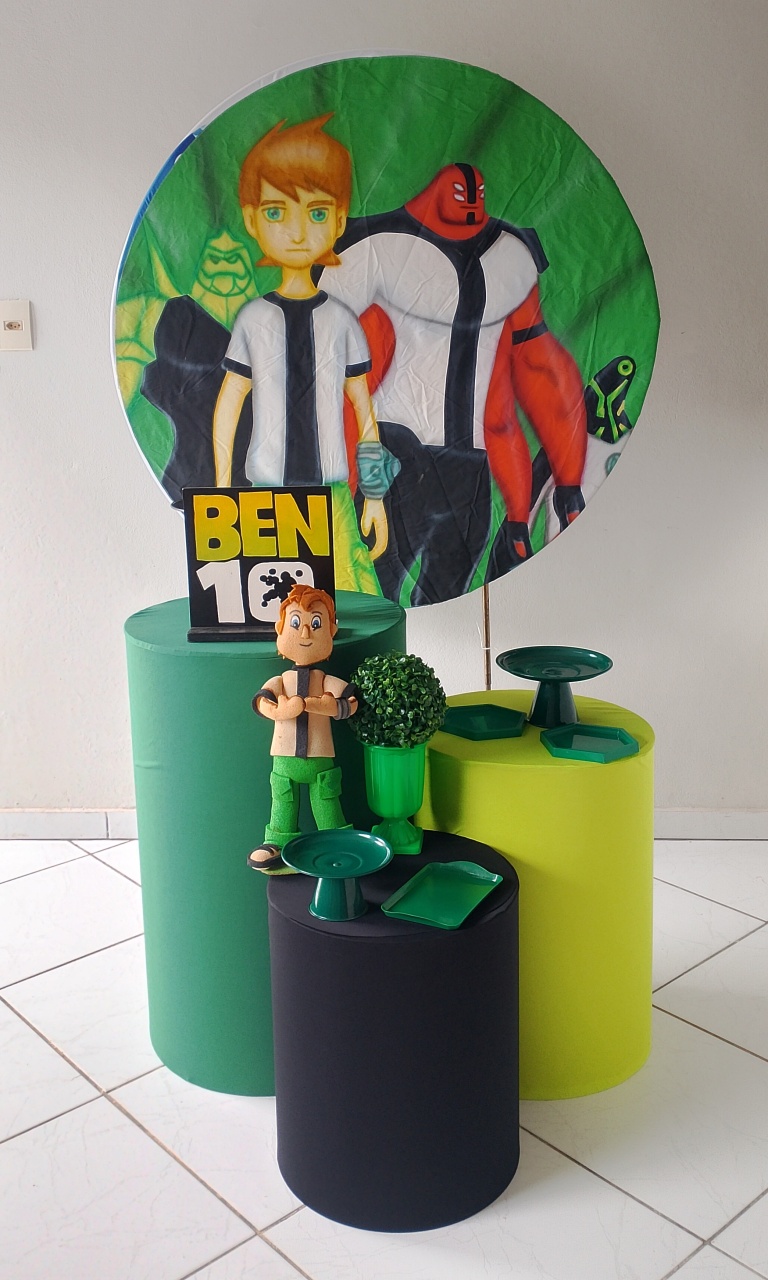 Kit Ben 10 Bronze  - Lana Festas 