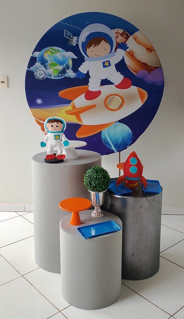 Kit Astronauta Bronze  - Lana Festas 