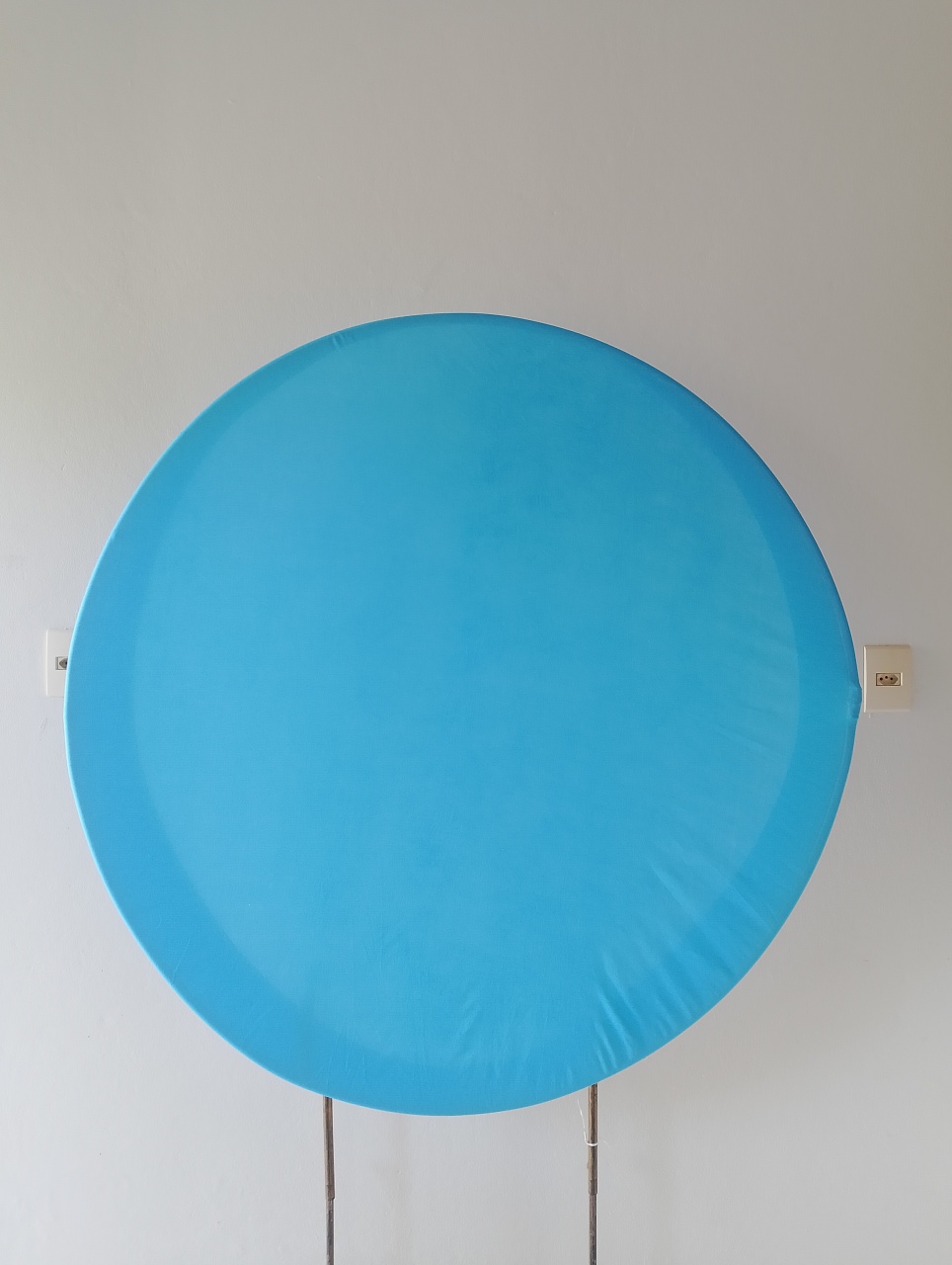 Capa Painel Redondo Azul Claro - Lana Festas 