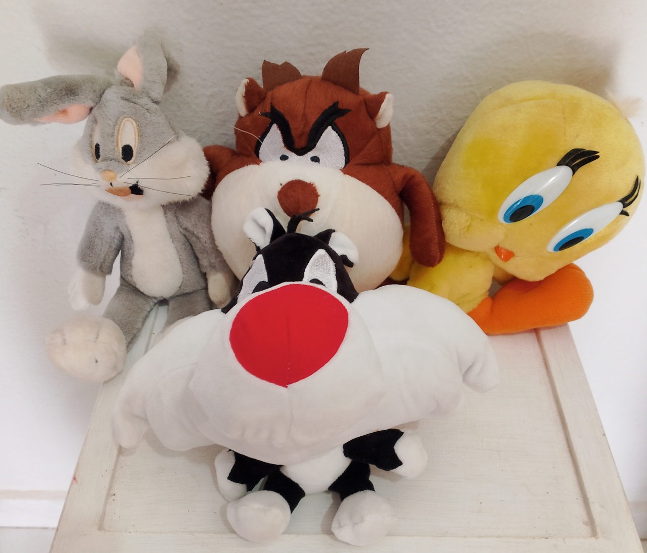 Kit 4 Pelúcias Looney Tunes  - Lana Festas 