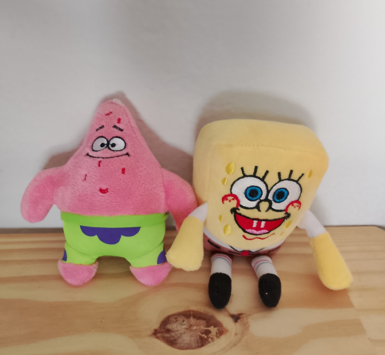 Kit 2 Pelúcias Bob Esponja E Patrick  - Lana Festas 