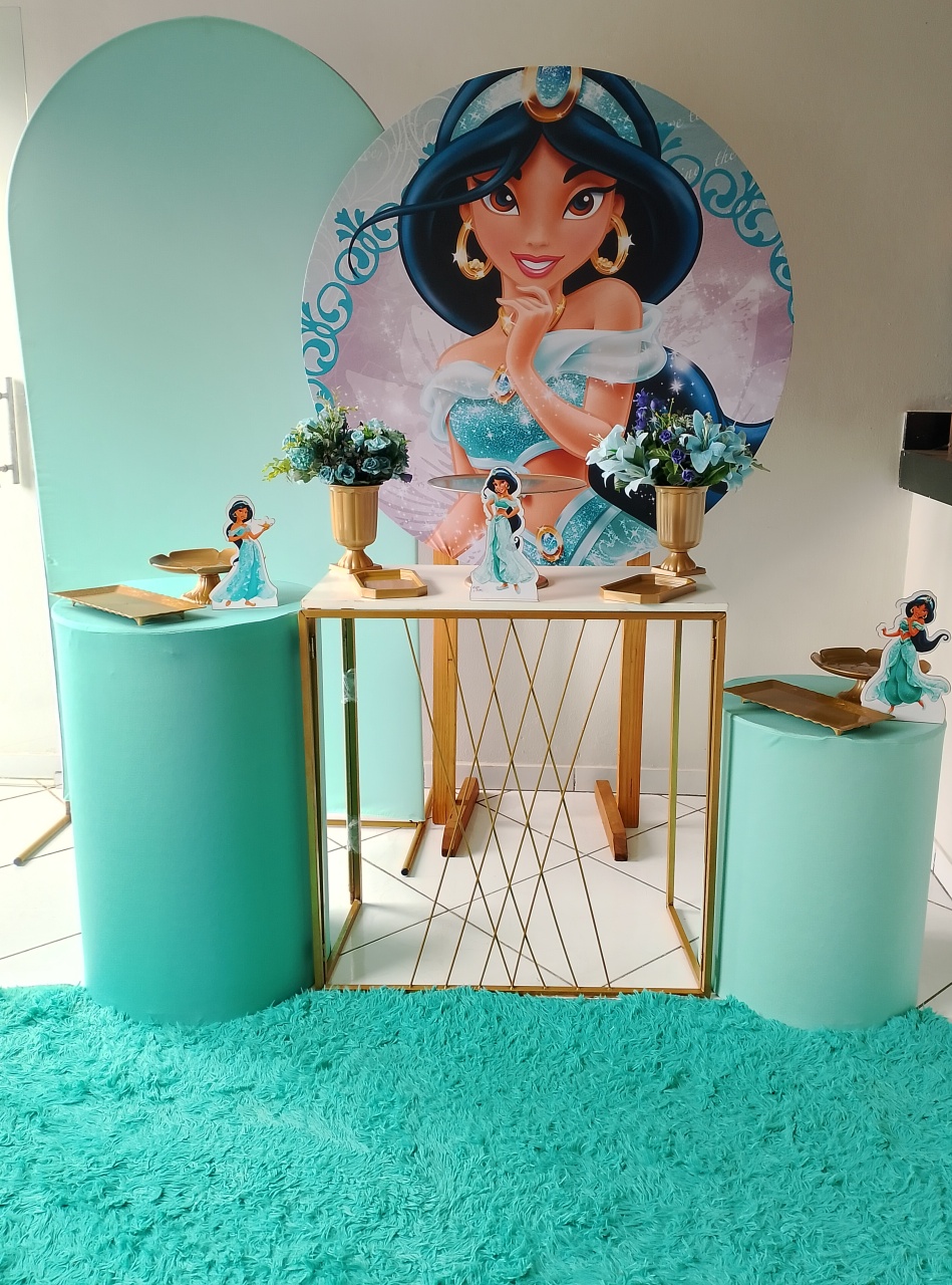 Kit Jasmine Prata - Lana Festas 