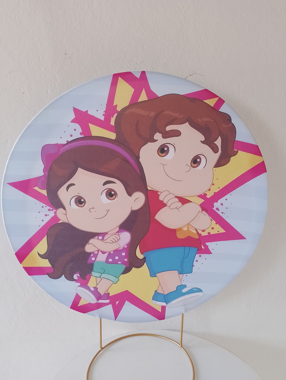 Capa Mini Painel Maria Clara & Jp - Lana Festas 