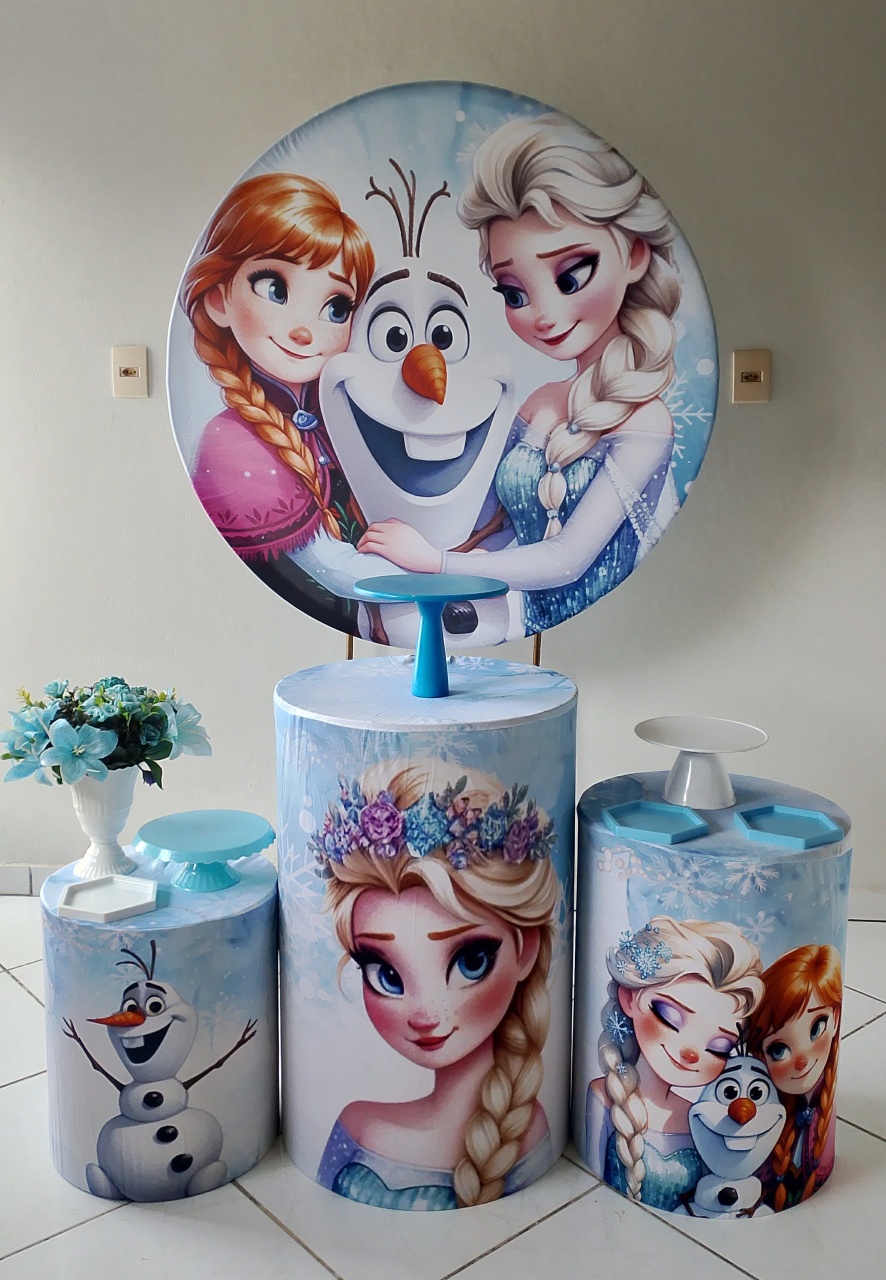 Kit Frozen Bronze - Lana Festas 