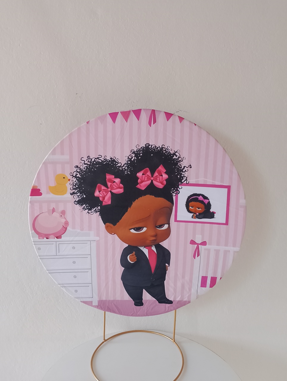 Capa Mini Painel Poderosa Chefinha - Lana Festas 