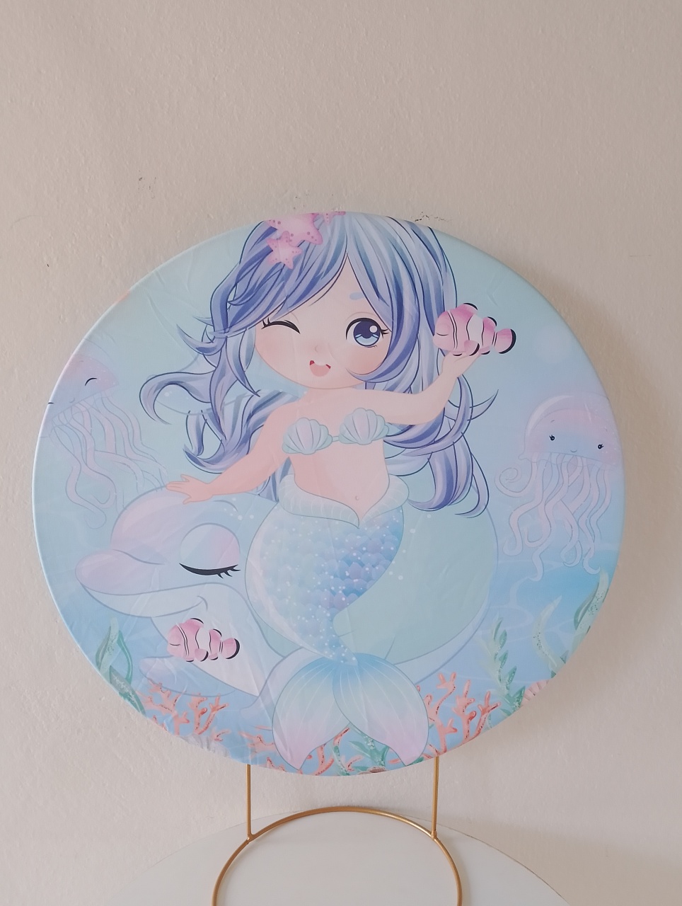 Capa Mini Painel Sereia - Lana Festas 