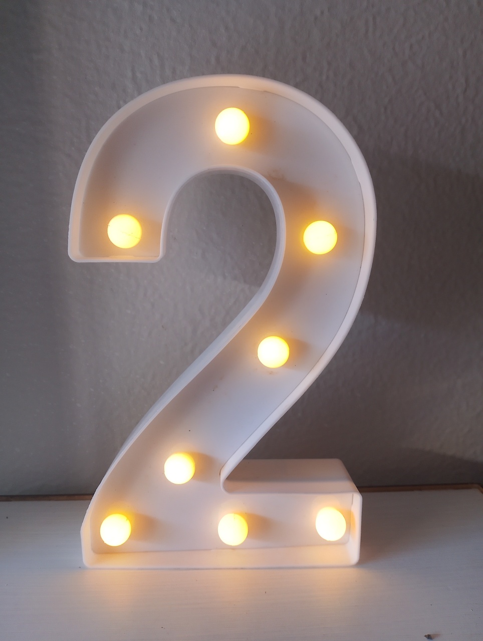 Led Número 2 - Lana Festas 