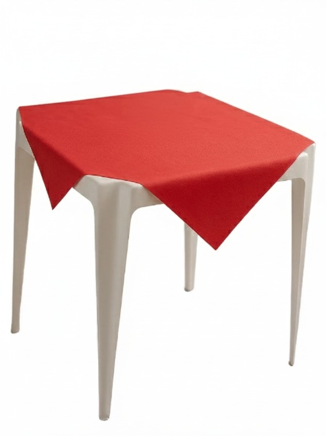 Forro de Mesa Vermelho 70×70 - Lana Festas 