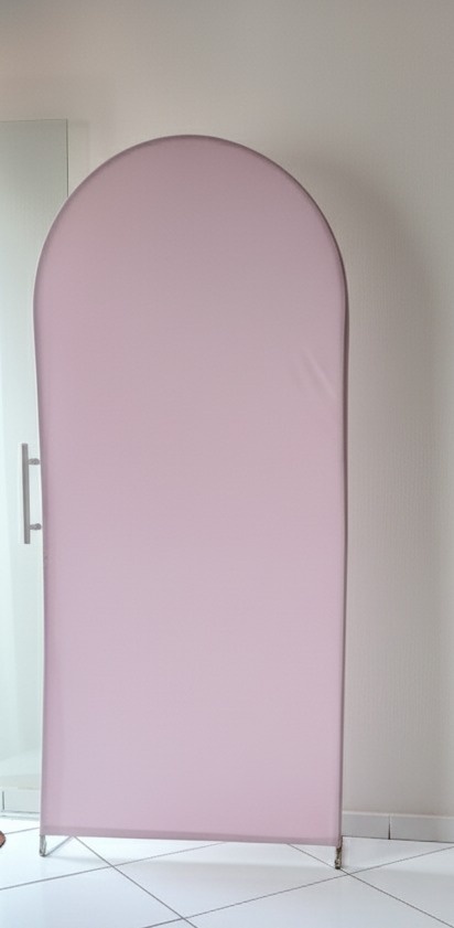 Capa Painel Romano Rosa Bebê  - Lana Festas 