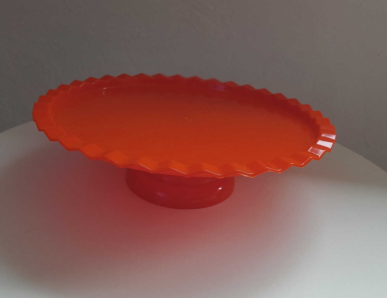 Boleira Laranja 25Cm  - Lana Festas 