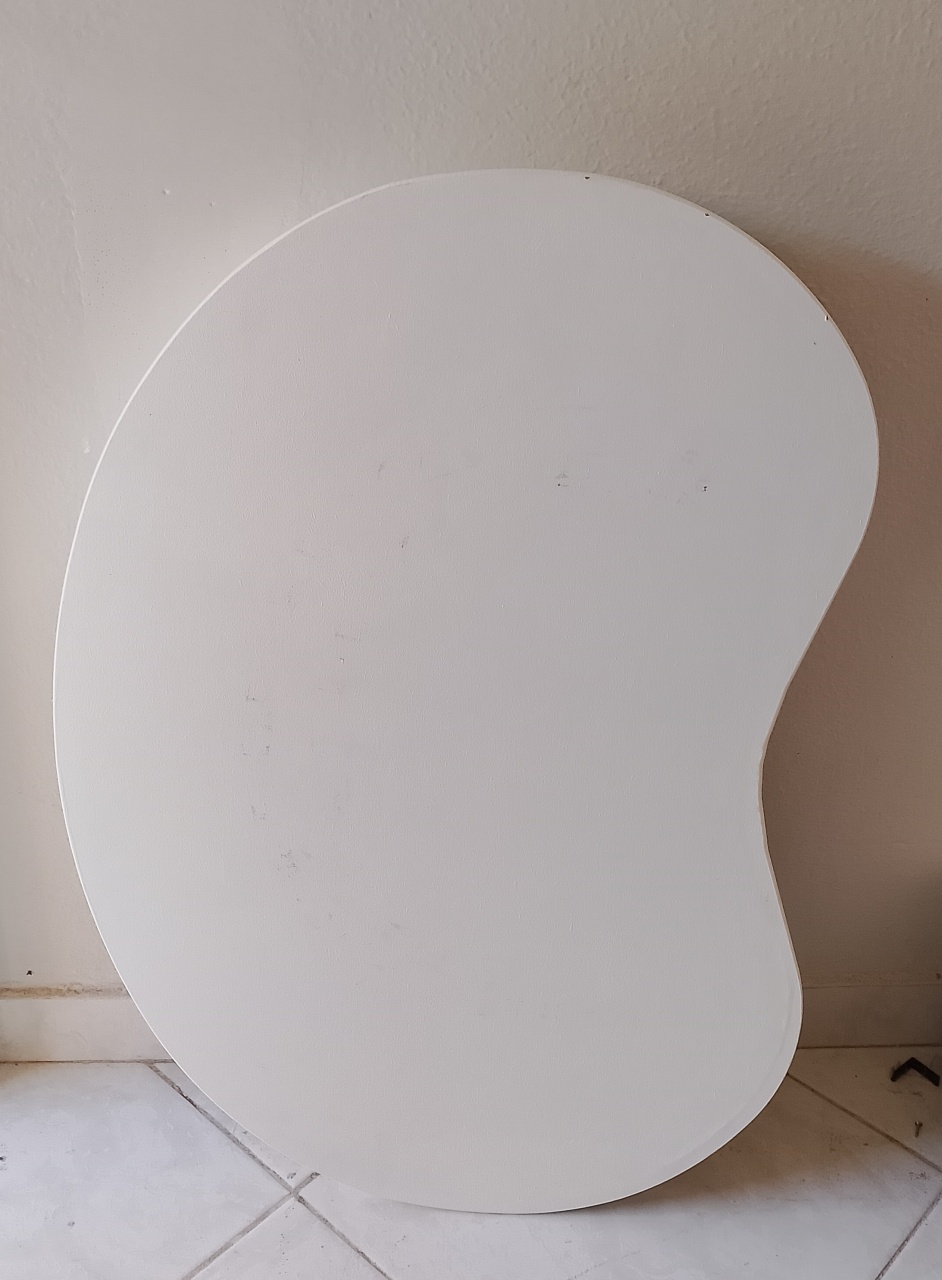 Tampo de Mesa Orgânica Branca  - Lana Festas 