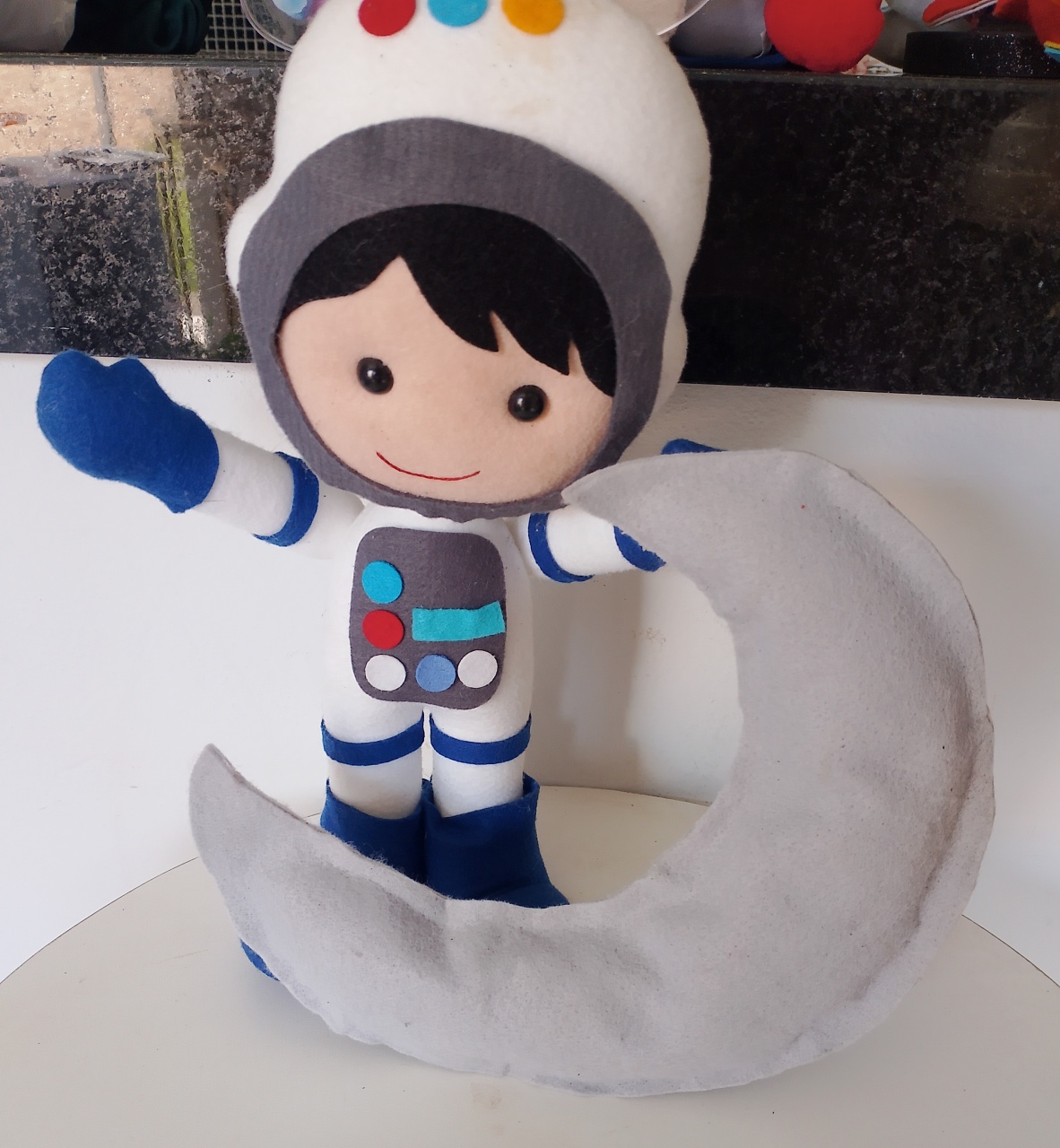 Kit 2 Pelúcias Astronauta 2 - Lana Festas 