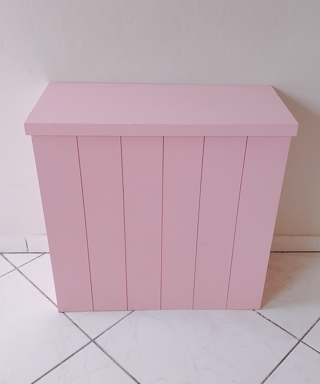 Mesa Quadrada Rosa - Lana Festas 