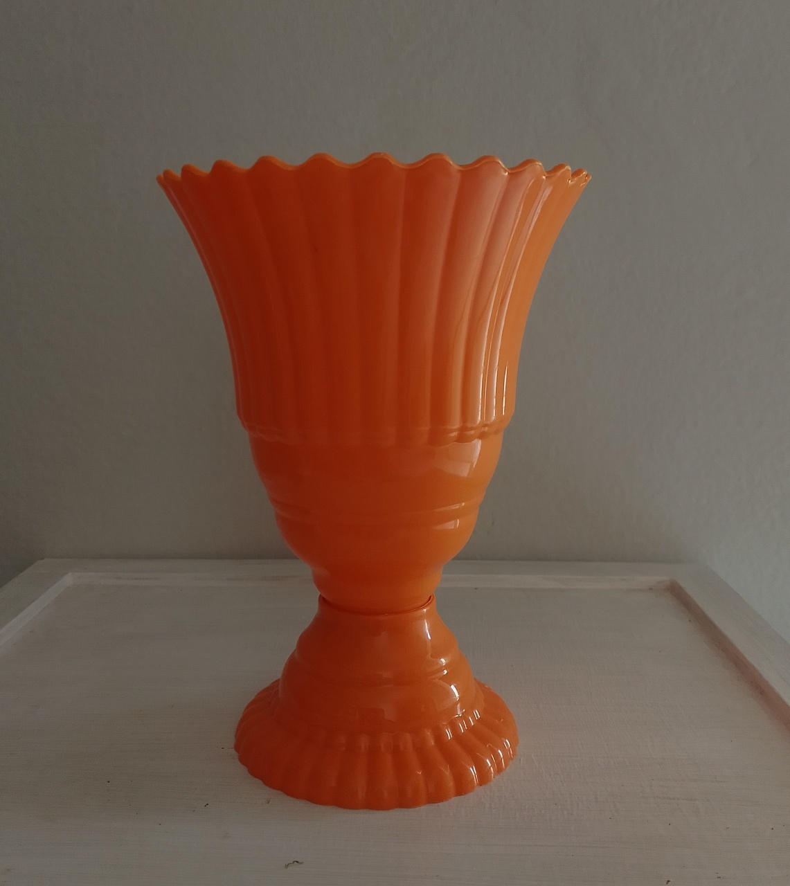 Vaso Laranja Ondinha  - Lana Festas 