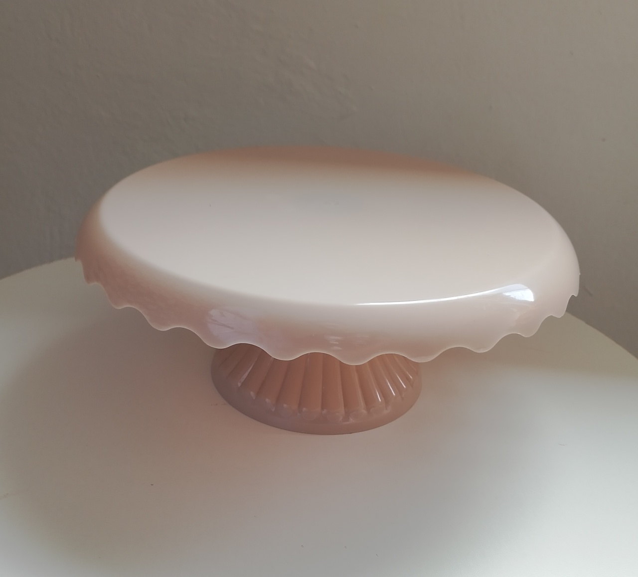 Boleira Bege 21Cm - Lana Festas 