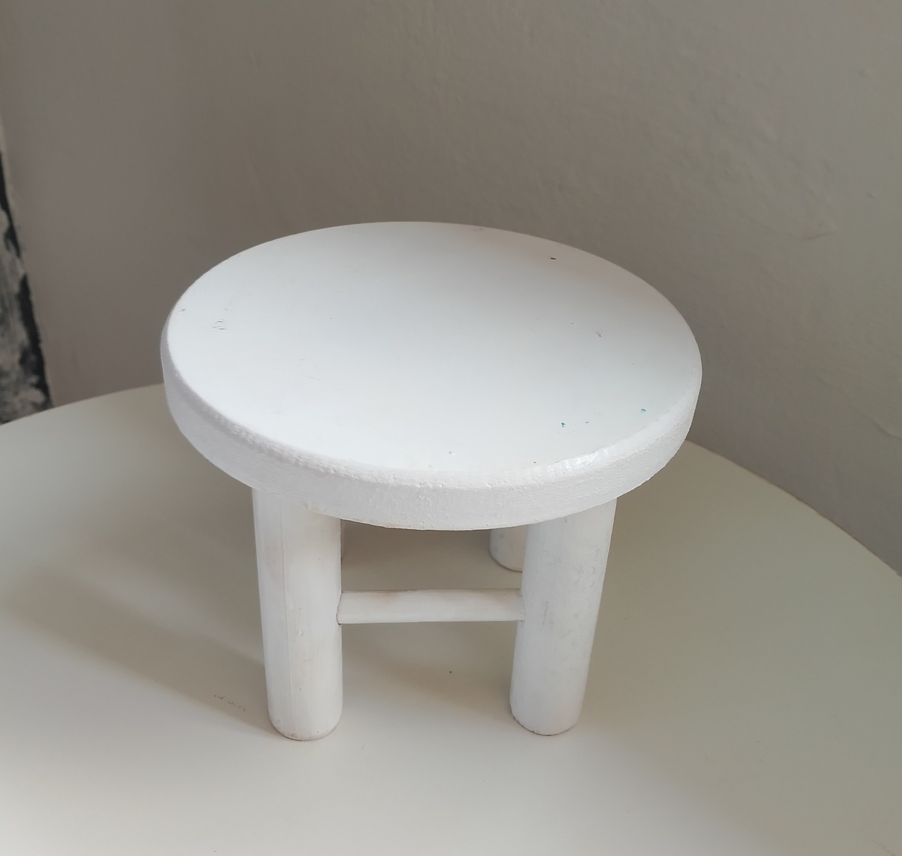 Banquinho de Mesa Para Doces Branco - Lana Festas 