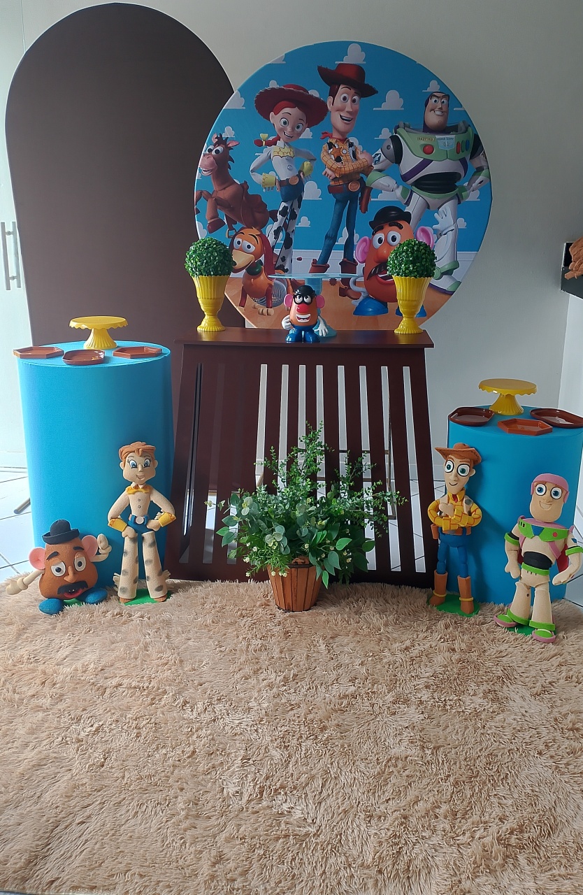 Kit Toy Story Prata - Lana Festas 