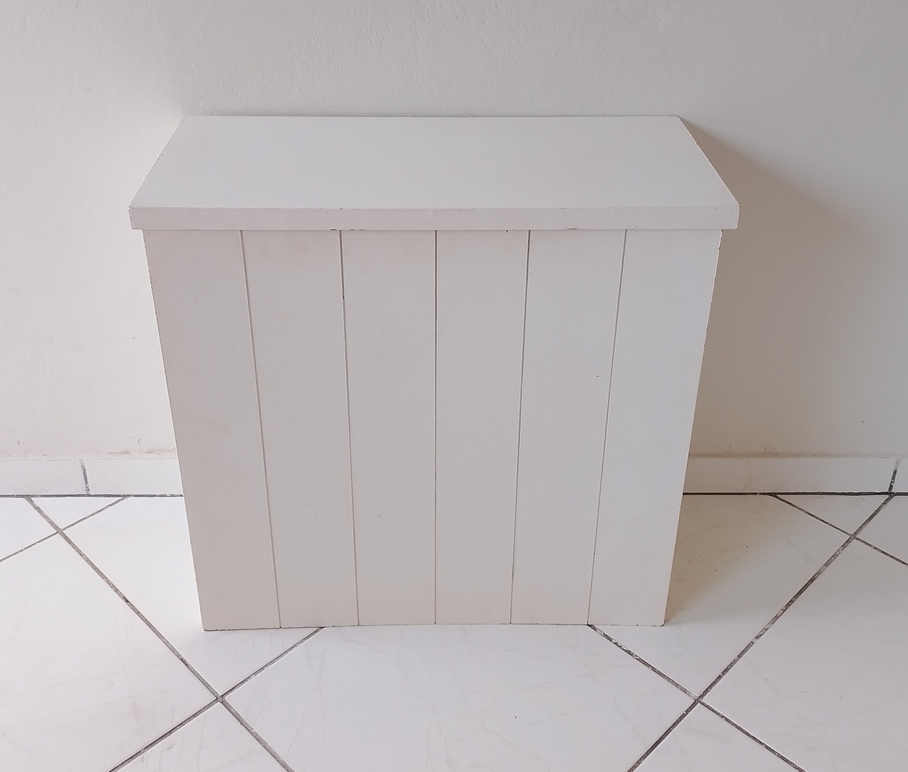 Mesa Quadrada Branca  - Lana Festas 