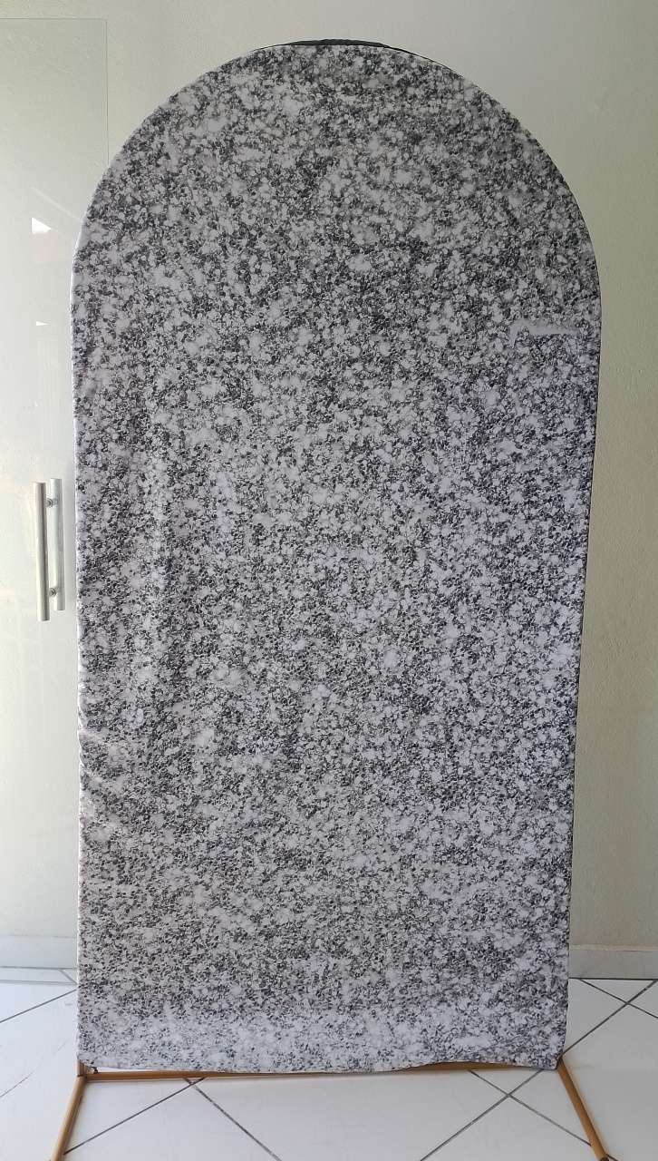 Capa Painel Romano Brilho Cinza - Lana Festas 