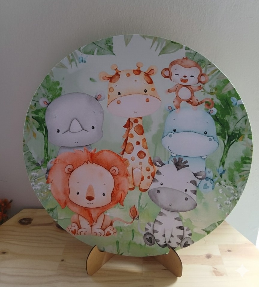 Capa Mini Painel Safari Baby - Lana Festas 