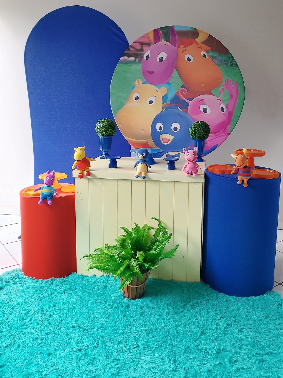 Kit Backyardigans Prata - Lana Festas 