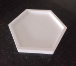 Bandeja Baixa Branca Hexagonal  - imagem 2