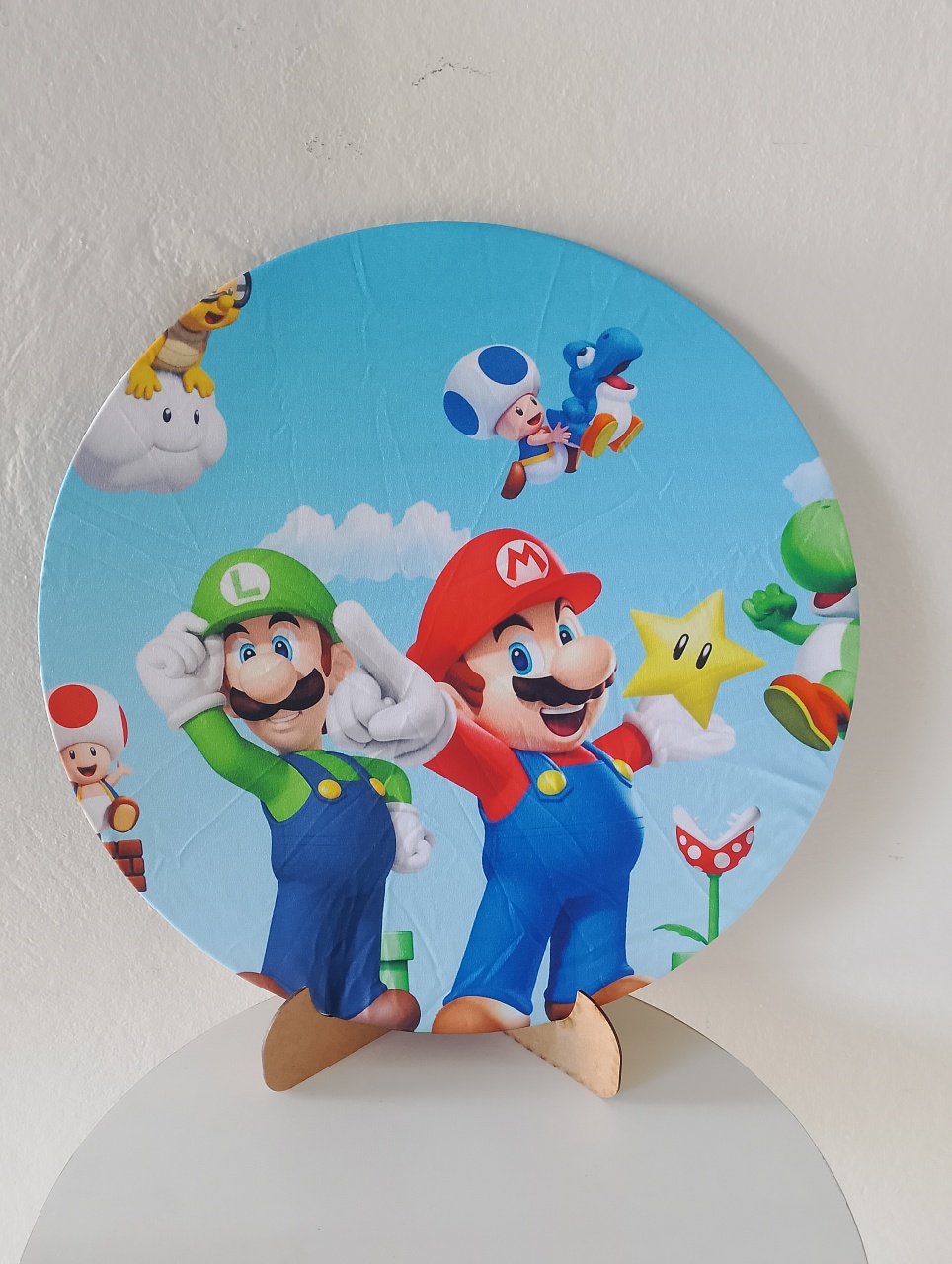 Capa Mini Painel Super Mario - Lana Festas 