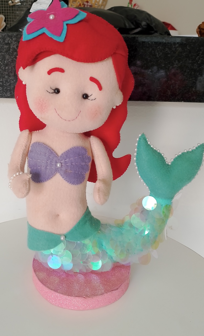 Pelúcia Ariel  - Lana Festas 