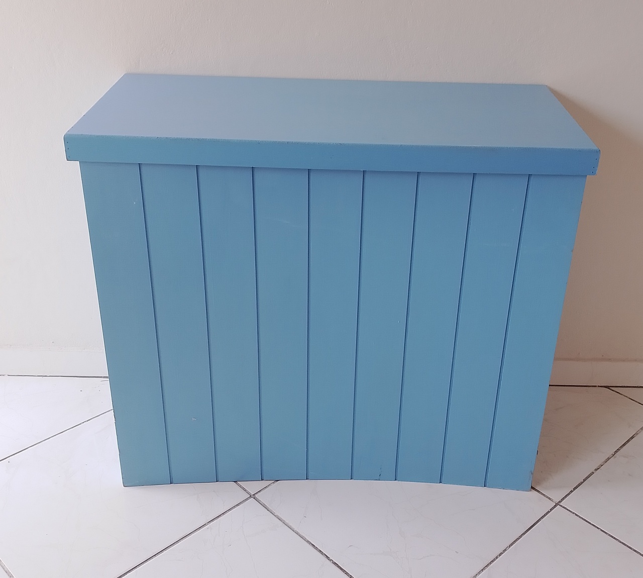 Mesa Quadrada Azul - Lana Festas 