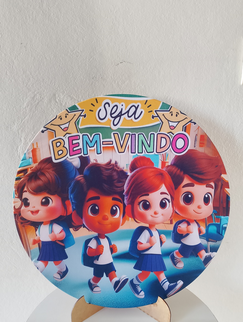 Capa Mini Painel Voltas Aulas - Lana Festas 