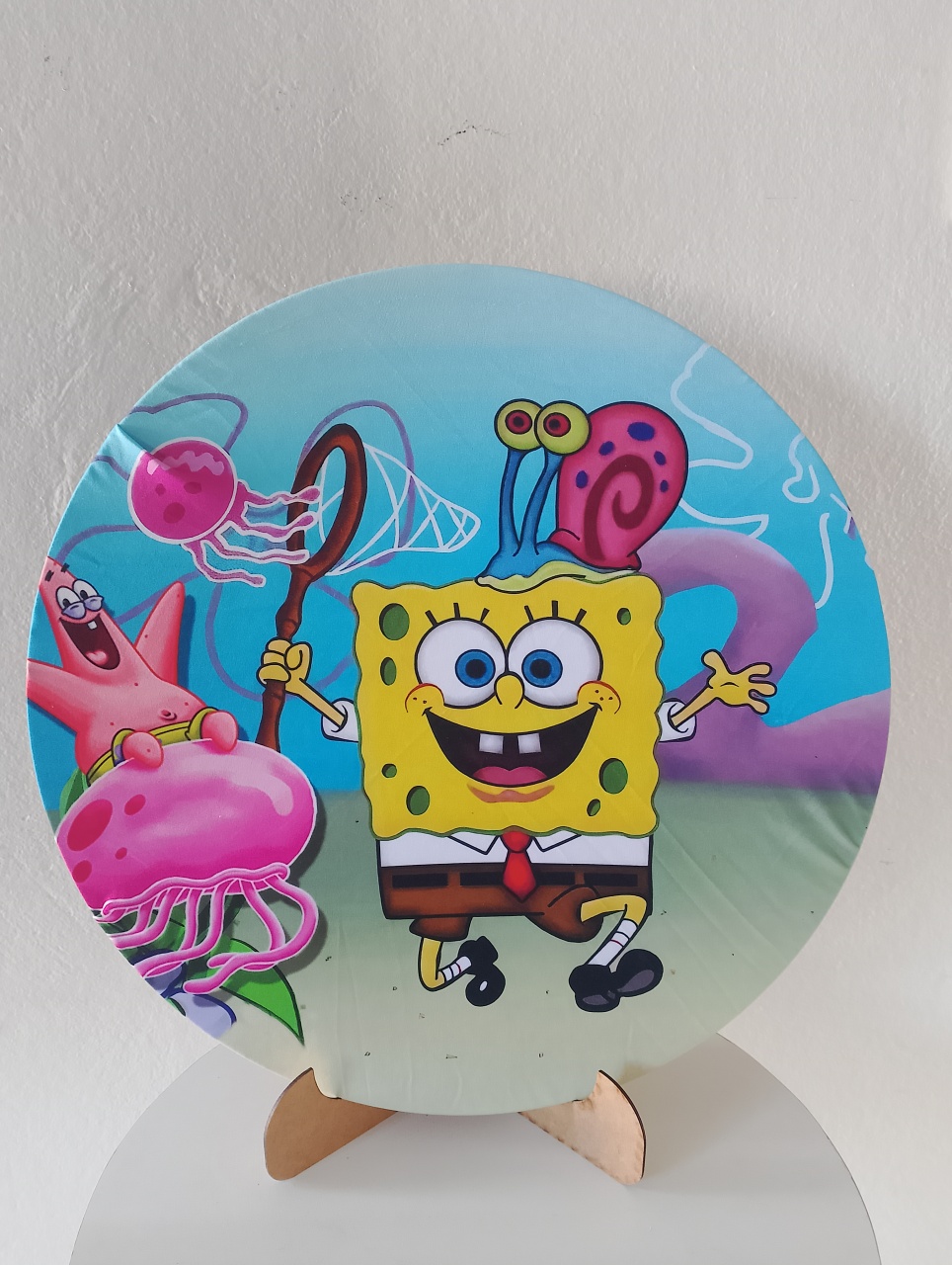 Capa Mini Painel Bob Esponja - Lana Festas 