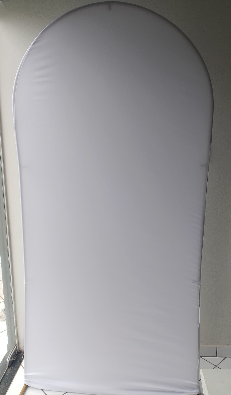 Capa Painel Romano Branca  - Lana Festas 