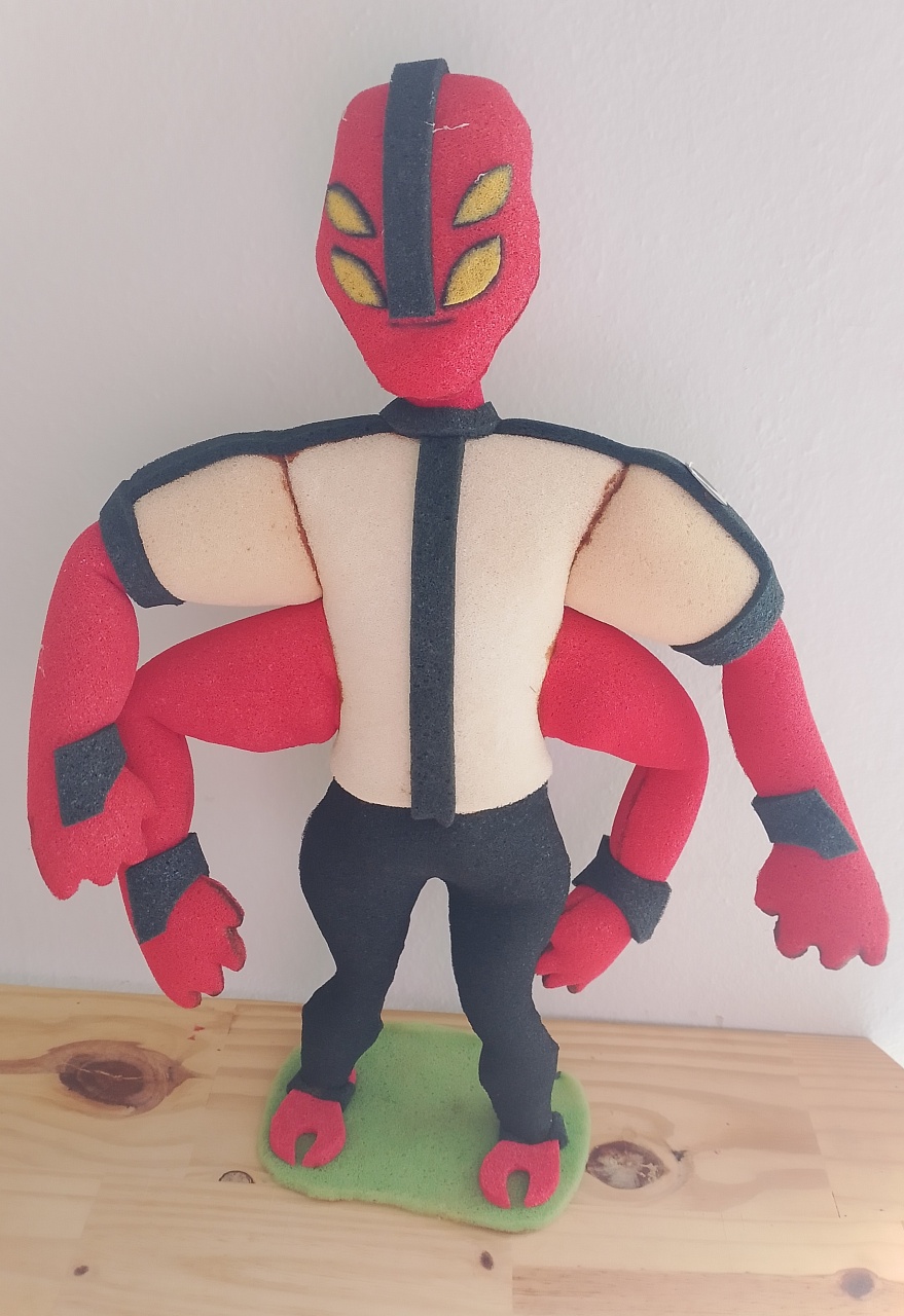 Boneco 4 Braços Ben 10 - Lana Festas 